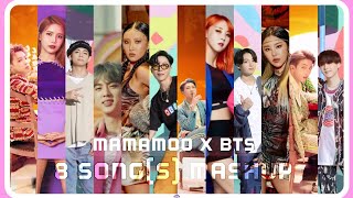 MAMAMOO x BTS - 8 SONGS MASHUP (K-pop mashup) (Armymoo)