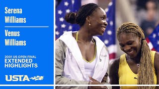 Serena Williams vs Venus Williams Extended Highlights | 2001 US Open Final