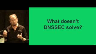 DNSSEC  What it is and what it isn't