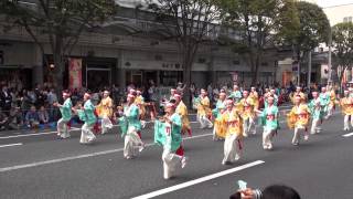 りぐる（よさこい東海道2014）前日祭・上土演舞場