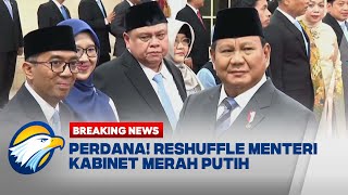 BREAKING NEWS - Momen Presiden Prabowo Reshuffle Mendiktisaintek \u0026 Kepala Badan Lembaga