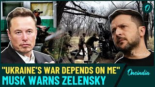 Musk Warns Zelensky for Fighting with Trump: Ukraine’s Front Line Would COLLAPSE Without Starlink