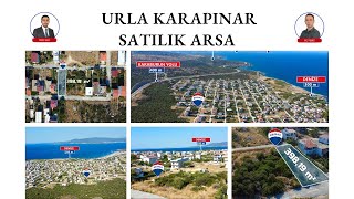 Urla Gülbahçe Karapınar Satılık Villa İmarlı Arsa