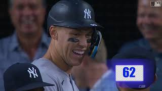 ALL 62 Aaron Judge homers!! The new American League record!!