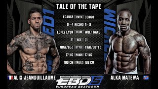 EBD5 - Alka Matewa vs Alix Jeanguillaume