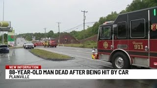 88-year-old Middletown man died after being struck by vehicle in Plainville