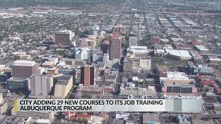 City of Albuquerque adding new courses to job training program