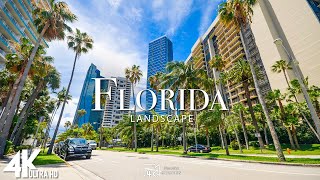 FLORIDA (4K UHD) - Beautiful Nature Videos With Relaxing Music - 4K Video HD