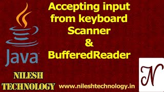 Java Accept input from Keyboard, Scanner and BufferedReader