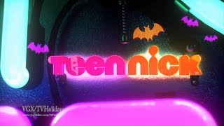 Teen Nick HD US Halloween Continuity 10-31 2018