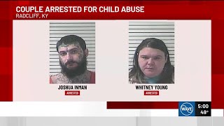 Radcliff couple accused of abusing 5-year-old child, drug trafficking