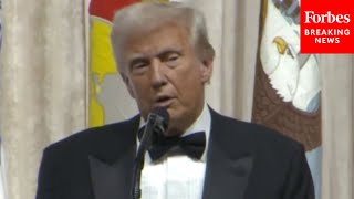 FULL REMARKS: Trump Speaks To Military Service-Members At Commander-In-Chief Inaugural Ball