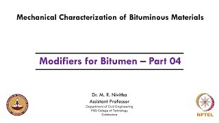 Modifiers for Bitumen – Part 04