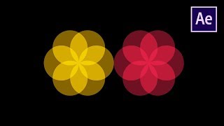 After Effects Tutorial - Flower Blooming in Circle Animation