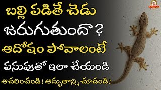 Remedy for ballipatu I బల్లిపాటు దోషం పోవాలంటే పసుపుతో ఇలా చేయండి IGM remedies