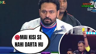 Manpreet Singh Reacts to Yellow Card Incident | Haryana Steelers vs Patna Pirates