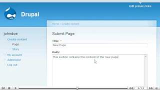 How to manage pages in Drupal | Tutorial