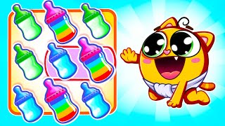 Baby Bottle Feeding Song 🍼😋 Funny Kids Songs 😻🐨🐰🦁 by Baby Zoo Karaoke