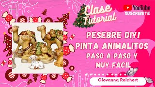 Pintura navideña DIY: Dale color a tus animalitos del pesebre sin ser un experto