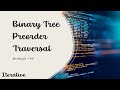 Binary Tree Preorder Traversal | LeetCode 144 | Iterative Approach