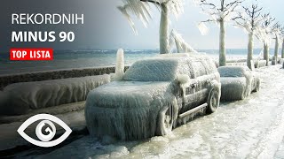 TOP 10: Najnize Temperature ikad Zabelezene