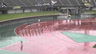 2011富山県高校総体陸上競技女子200ｍ決勝