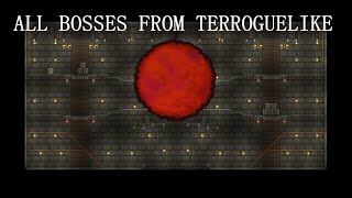 ALL bosses for TERROGUELIKE mod | blood moon mode