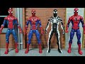 marvel legends future foundation spider man stealth suit review and comparison