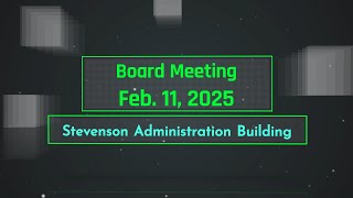 Board Meeting 2-11-2025