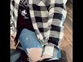 women s vintage plaid shirt jacket