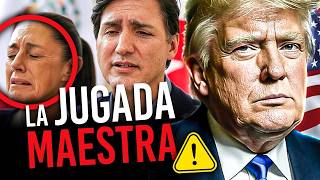 Trump destruye a Sheinbaum y Trudeau en menos de un día