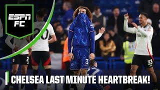 Chelsea drop points at home! How much will it cost them? Chelsea 1-2 Fulham REACTION | ESPN FC