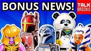 BONUS LEGO NEWS! MORE 2021 Star Wars! Marvel! Jurassic World! Batman! LEGO Con?! Frozen Castle!