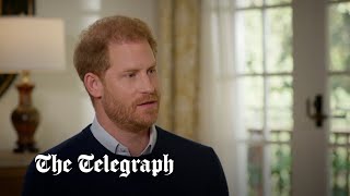 Prince Harry: ‘I couldn’t cry in public when my mother died’