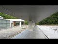 architecture 黄昏時の休憩スペースが美しすぎた 郡山市立美術館 建築 デザイン japan　　　　kiến trúc　건축 वास्तु डिजाइन जापान