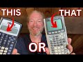 TI-30XIIS Scientific versus TI-84 Plus Silver Graphing Calculator