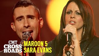 Maroon 5 \u0026 Sara Evans Perform 'Won't Go Home Without You' | CMT Crossroads