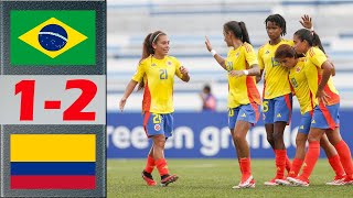 Colombia vs Brazil Highlights | CONMEBOL Feminino SUB-20 2024 | 4.20.2024