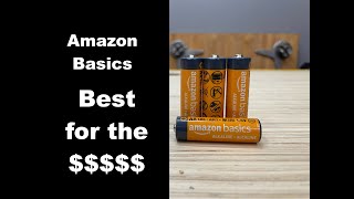 25-08 | BestBattery ep.10 | Amazon Basics vs energizer vs duracell vs kirkland | LR6 | #amazonbasics