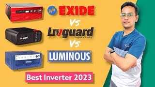 Exide vs Livguard vs Luminous Inverter|Best Inverter for home 2023