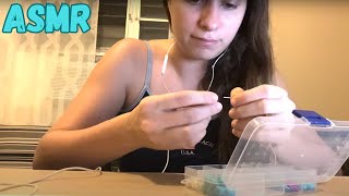 ASMR | Making Bracelets With Soft Whispers For Sleep