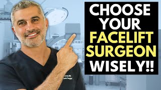 5 VERY Important things your Facelift Surgeon MUST HAVE! (& Red Flags to RUN!)
