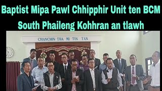 Chhipphir BMP ten BCM South Phaileng an tlawhna program thenkhat:Dt 20.8.2023 Pathianni.