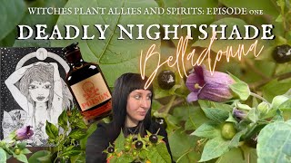 Belladonna Deadly Nightshade, the toxically alluring spirit of the witches’ plant