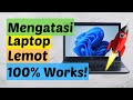 Video tutorial cara mengatasi laptop lemot 100% berhasil di windows 11