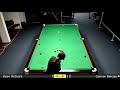 snooker u18 last 32 ryan mcguirk vs connor benzey