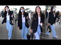 Gauahar Khan Spotted at Airport.