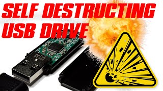 I'm Building a Self Destructing USB Drive