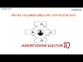 Why multiple inheritance is not supported in java? | Java Interview Questions | Ask Java | Code Bode