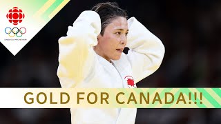 Christa Deguchi becomes Canada's 1st Olympic judoka champion | #paris2024